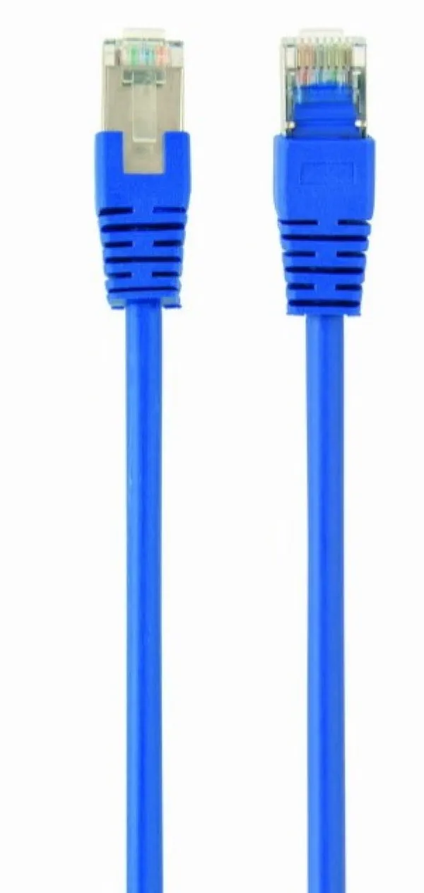 GEMBIRD PP22-1M/B Gembird Mrezni kabl FTP Cat5e Patch cord, 1m blue Slika 4