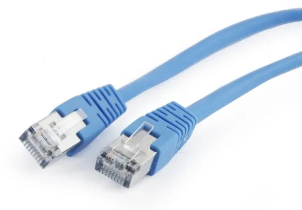 GEMBIRD PP22-1M/B Gembird Mrezni kabl FTP Cat5e Patch cord, 1m blue Slika 3