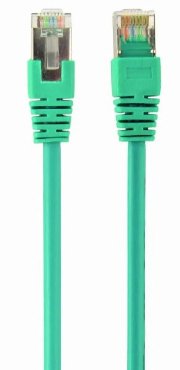GEMBIRD PP22-2M/G Gembird Mrezni kabl FTP Cat5e Patch cord, 2m green Slika 3