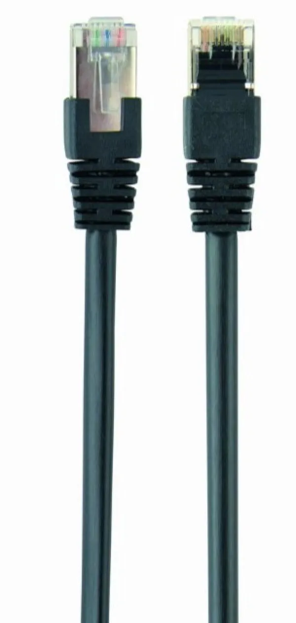 GEMBIRD PP22-1M/BK Gembird Mrezni kabl FTP Cat5e Patch cord, 1m black Slika 4