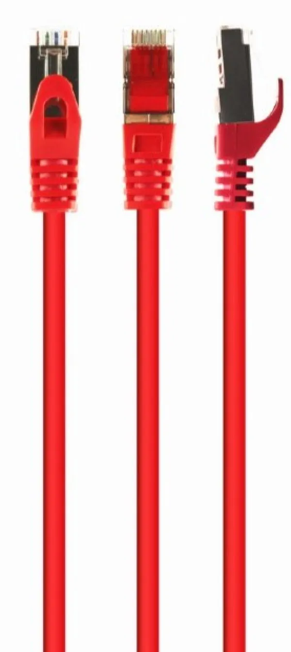 GEMBIRD PP6-0.5M/R Gembird Mrezni kabl, CAT6 FTP Patch cord 0.5m red Slika 1