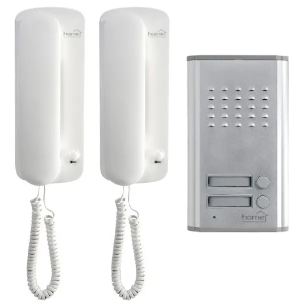 Zicni interfon DP012, dve unutrasnje slusalice, Max 450m Slika 2