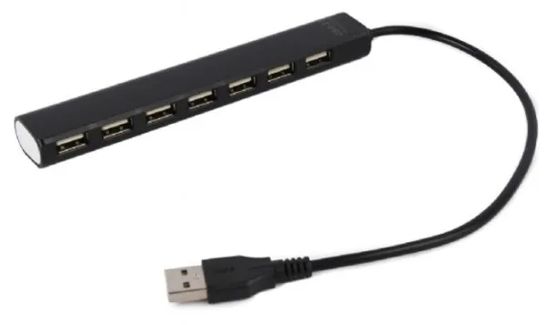 GEMBIRD UHB-U2P7-04 Gembird USB 2.0 7-port hub, black A Slika 3