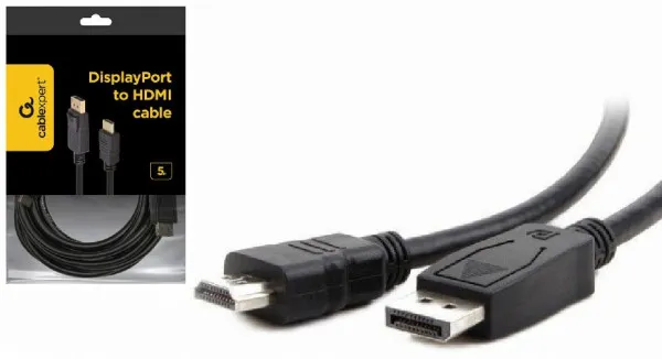 GEMBIRD CC-DP-HDMI-5M Gembird DisplayPort na HDMI digital interface kabl 5m Slika 4