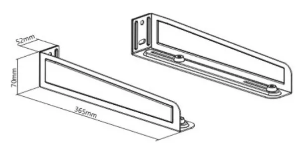 GEMBIRD WM-U35-01-W Gembird Univerzalni celicni zidni nosaci, 35 kg, beli Slika 4