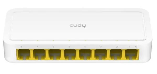 CUDY Cudy FS108D LAN 8-Port 10/100 Switch auto-negotiation RJ45 ports Slika 2