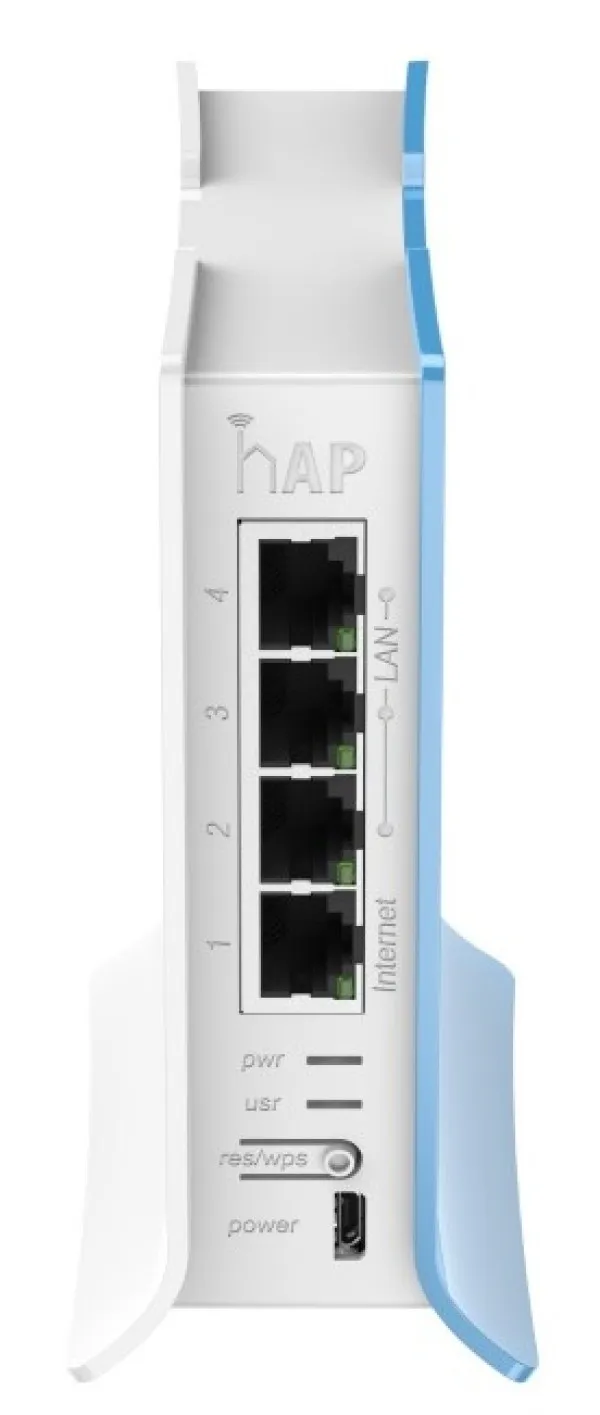 MikroTik RB941-2nD-TC hAP lite 4xLAN 10/100 2,4GHz, lower case RouterOS L4, ruter (269) Slika 2