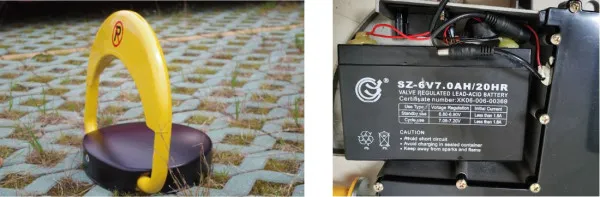 GEMBIRD SMART-PARKING-LOCK-EF-PL210 Gembird Automatska parking rampa, barijera za parking mesto + daljinski Slika 1