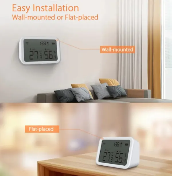 GEMBIRD ZIGBEE-SMART-TEMPERATURE-HS05 Gembird Alexa Smart Zigbee bezicni senzor temperature i vlaznosti Slika 4