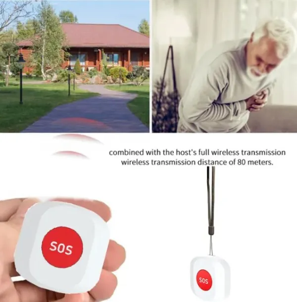 GEMBIRD ZIGBEE-CALL BUTTON-SOS02 Gembird RSH Portable Alarm Panic Dugme,sistem za upozorenje Slika 3