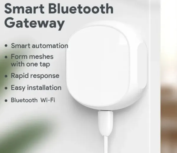 GEMBIRD ZIGBEE-SMART-GATEWAY-RSH-GW10 Gembird Bluetooth Wifi 3u1 Smart Multi gateway Hub Tuya glasovna kont. Slika 1