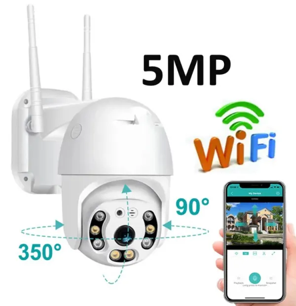GEMBIRD CAM-IP5MP-EP9 GMB kamera 5 mpix microSD iCSee xmeye pro app Two-way voice PTZ ip66 Slika 4
