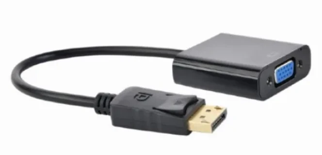 A-DPM-VGAF-02 Gembird DisplayPort to VGA adapter cable, BLACK (alt. A-DPM-VGAF-03)FO Slika 1