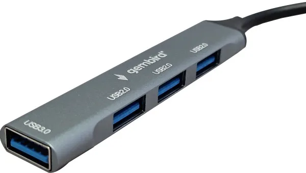 GEMBIRD UHB-U3P4-06 ** Gembird HUB Type-A+C to 3*USB2.0 + 1*USB3.0 Aluminum (287) Slika 6
