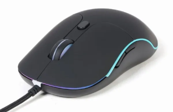 GEMBIRD MUS-UL-02 Gembird Opticki mis 800-2400Dpi 6-button black Illuminated 123m Slika 4
