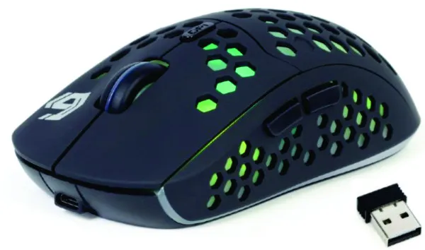 GEMBIRD MUSG-RAGNAR-WRX500 Gembird Gejmerski bezicni mis LED illumination, Li-battery, 6-button 125mm Slika 4