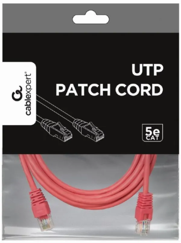 GEMBIRD PP12-3M/RO Gembird Mrezni kabl, CAT5e UTP Patch cord 3m pink Slika 4
