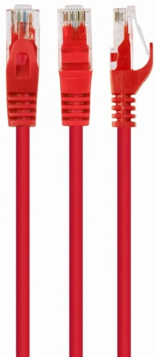 PP6U-0.25M/R Gembird Mrezni kabl, CAT6 UTP Patch cord 0.25m red Slika 2