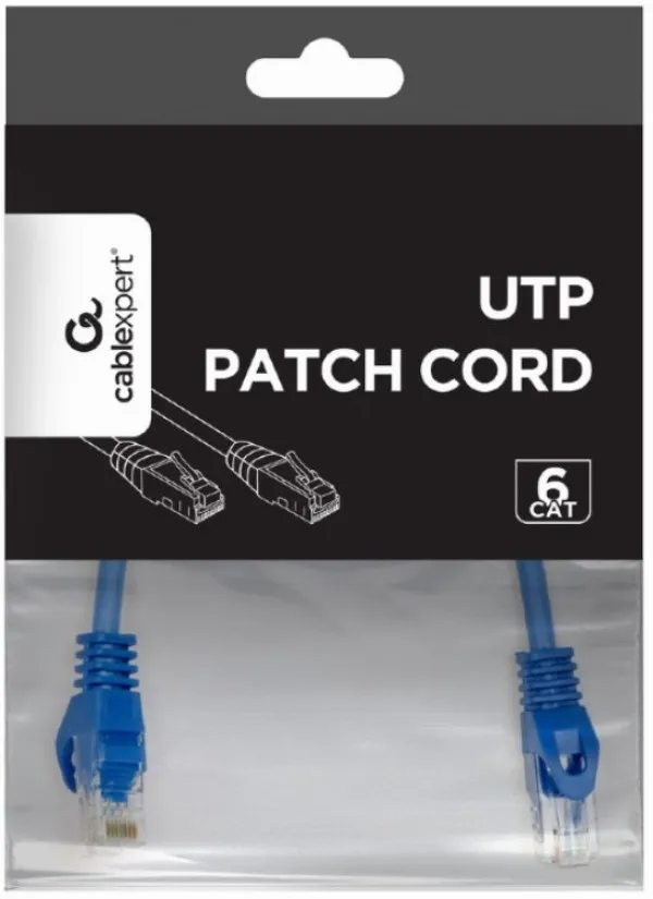 GEMBIRD PP6U-0.25M/B Gembird Mrezni kabl, CAT6 UTP Patch cord 0.25m blue Slika 3