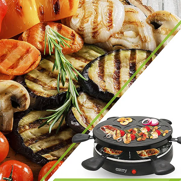 Rostilj Grill camry CR6606 RACLETTE GRIL 1200W Slika 3