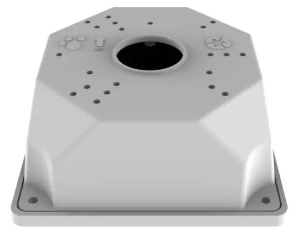 CAM-MOUNT-B116 Gembird vodootporna kutija, nosac za montazu kamere 116x116x49,4mm Slika 4