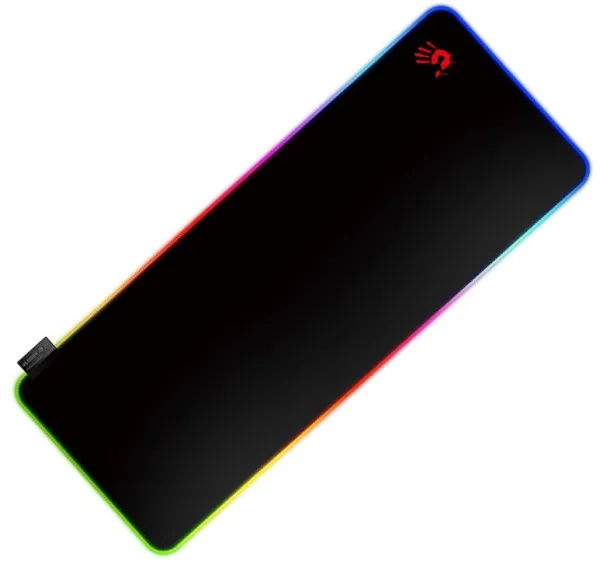 A4 TECH A4-MP-75N A4Tech Bloody Gejmerska podloga za misa od gume, 300x750mm, 4mm RGB LED svetlo, LARGE fo Slika 1