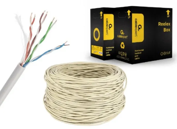 UPC-5004E-SOL * Gembird, UTP cat.5E Indoor solid PREMIUM CCA kotur pun presek, 305m (2899) Slika 3