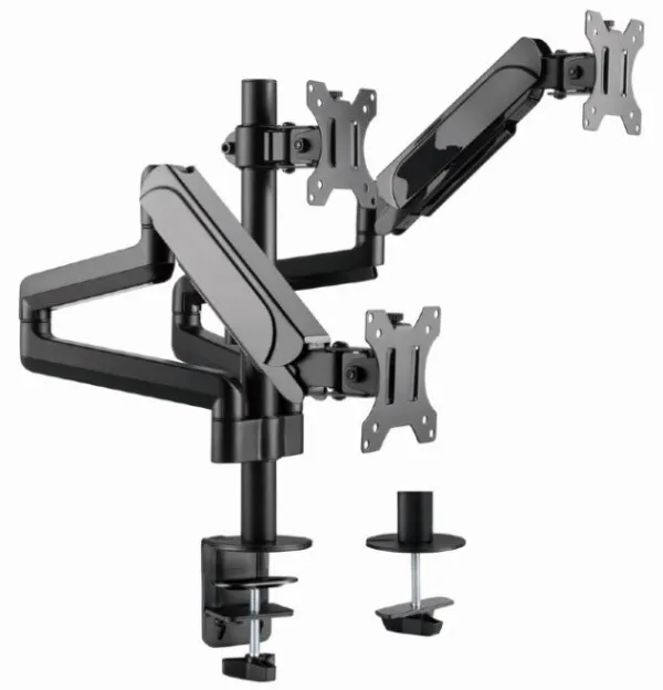 GEMBIRD MA-DA3-01 Gembird Podesivi stoni drzac za monitor sa tri ruke, tilt, 17-27 max.7kg Slika 3
