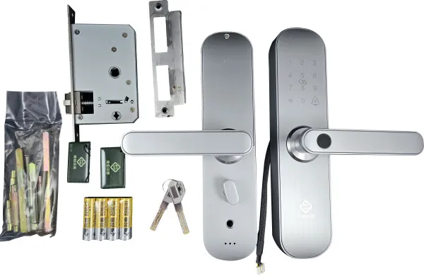 GEMBIRD ZIGBEE-SMART-LOCK-WD002 Gembird Zigbee Wifi brava sa otiskom prsta za vrata, daljinska kartica Slika 4
