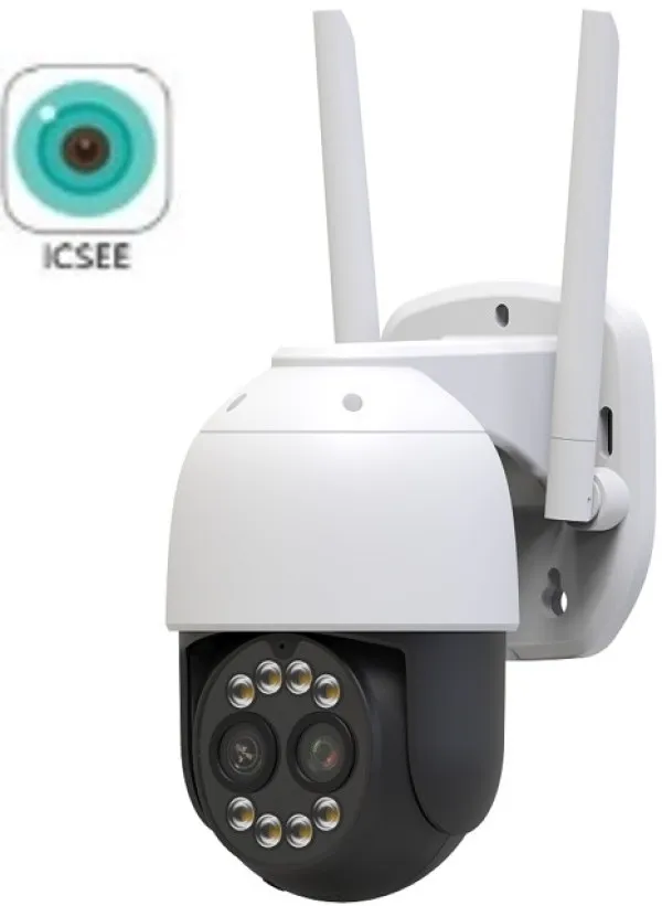 GEMBIRD CAM-IP4MP-EP19-8X GMB kamera 4 mpix microSD iCSee xmeye pro app 2way voice PTZ ip66, 2.8mm-12mm Zoom Slika 2