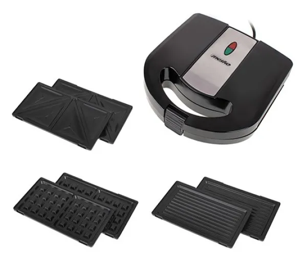 ROSTILJ GRILL MESKO MS3045 SA 3 PROMENLJIVE PLOCE 1000W Slika 1