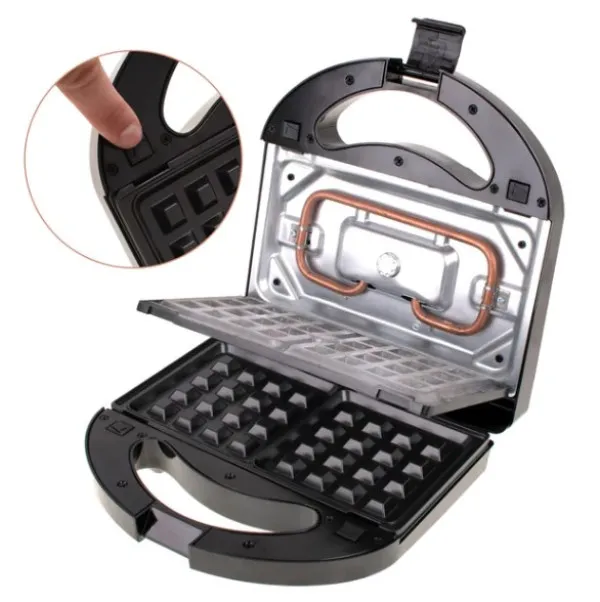 ROSTILJ GRILL MESKO MS3045 SA 3 PROMENLJIVE PLOCE 1000W Slika 2