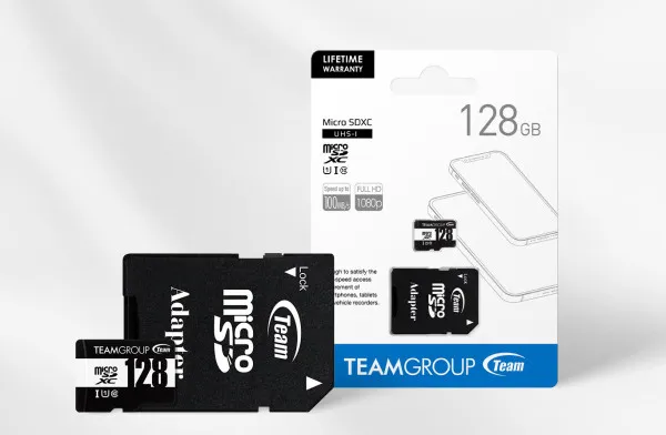 TEAM GROUP x-TeamGroup MICRO SDXC 128GB 100/20MP/s UHS-I U1 C10 +SD Adapter TUSDX128GCL10U03 Fo Slika 3