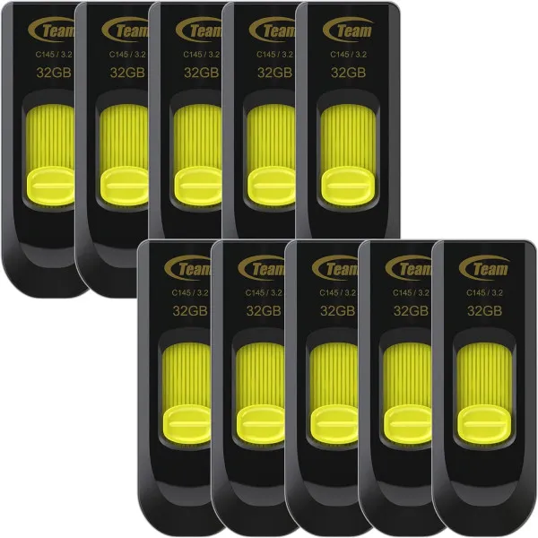 TEAM GROUP TeamGroup 32GB C145 USB 3.2 YELLOW TC145332GY01 Slika 1