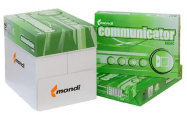 Papir Fotokopir MONDI/Communicator A4/80g m2/ 500Lista za laser,inkjet i fotokopir masine Ris papira Slika 3