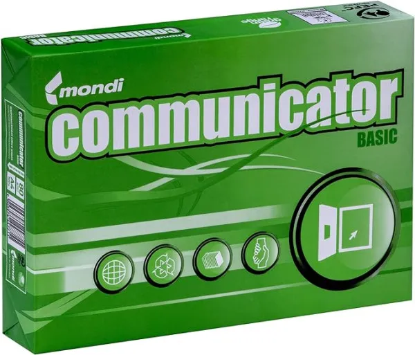 Papir Fotokopir MONDI/Communicator A4/80g m2/ 500Lista za laser,inkjet i fotokopir masine Ris papira Slika 4
