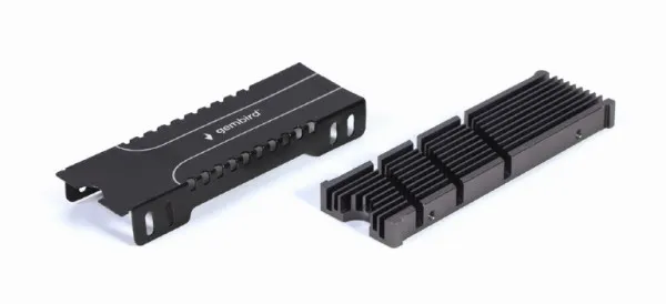 GEMBIRD EE2280-R-01 Gembird Aluminum hladnjak za M.2 NVMe (NGFF) 2280 SSD drive Slika 2
