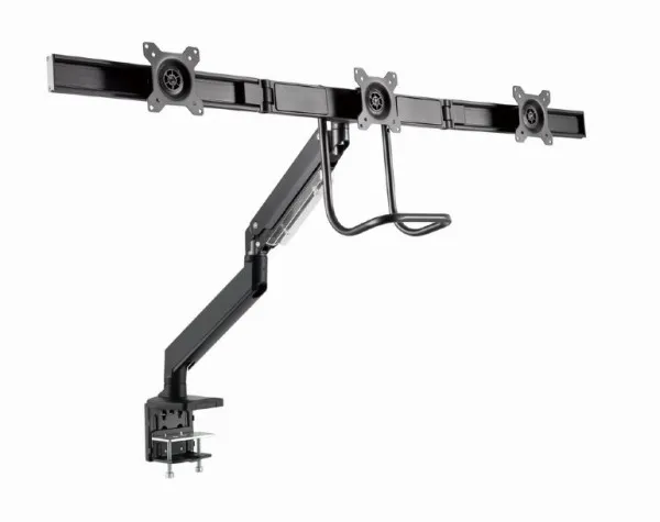 GEMBIRD MA-DA3-03 Gembird Podesivi stoni drzac za tri monitora, tilt, 17-27 max.3x6kg Slika 4