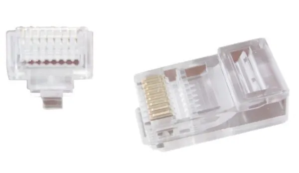 GEMBIRD LC-PTU-01/50 Gembird Universal pass-through modular CAT5 UTP plug 8P8C, 50 u pak /CENA PO PAKOVANJU Slika 2
