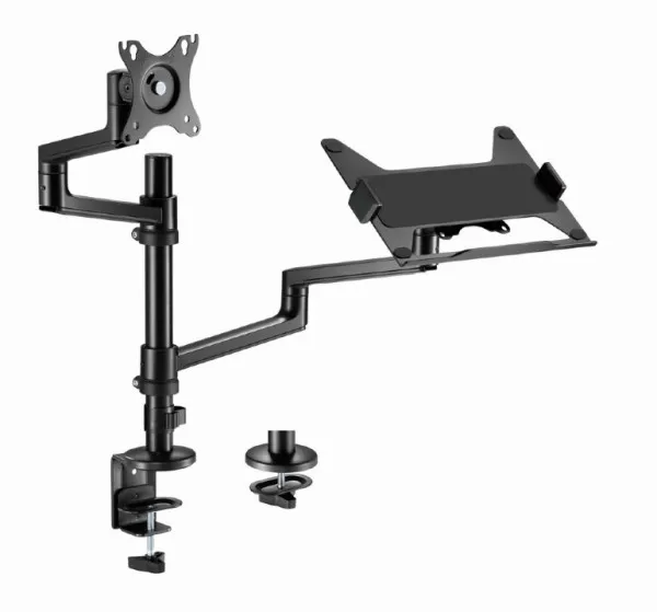 GEMBIRD MA-DA-04 Gembird Podesivi stoni drzac za monitor tilt, 17-32 max.8kg + nosac za laptop Slika 2