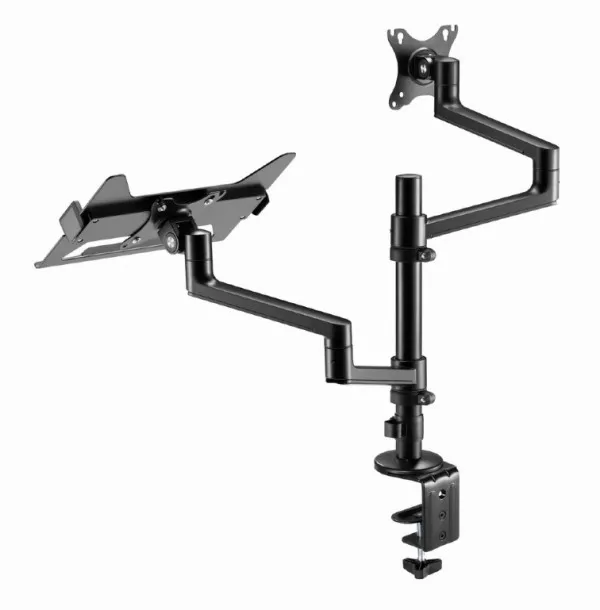 GEMBIRD MA-DA-04 Gembird Podesivi stoni drzac za monitor tilt, 17-32 max.8kg + nosac za laptop Slika 3