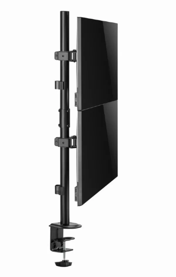 GEMBIRD MA-D2-02 Gembird Podesivi vertikalni stoni drzac za dva monitora, tilt, 17-32 max.2x9kg Slika 9