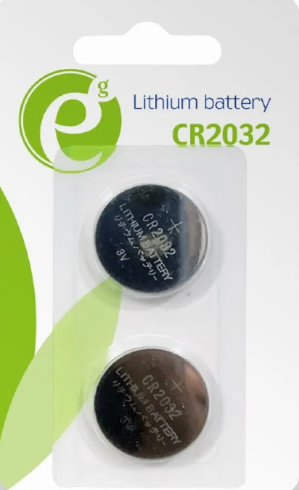 GEMBIRD EG-BA-CR2032-01 ENERGENIE CR2032 Litijum button cell 3V PAK2 CK (alt Duracell 2032) Slika 2