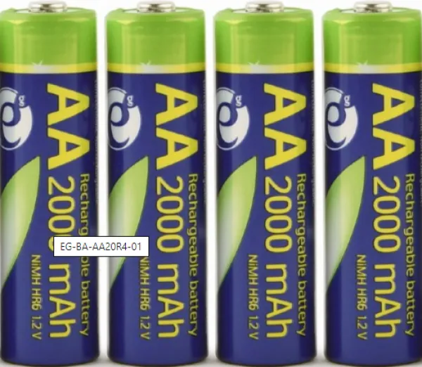 GEMBIRD EG-BA-AA20R4-01 ENERGENIE 2000mAh AA, PAK4 CK, ready-to-use PUNJIVE NiM baterije (rec Slika 2