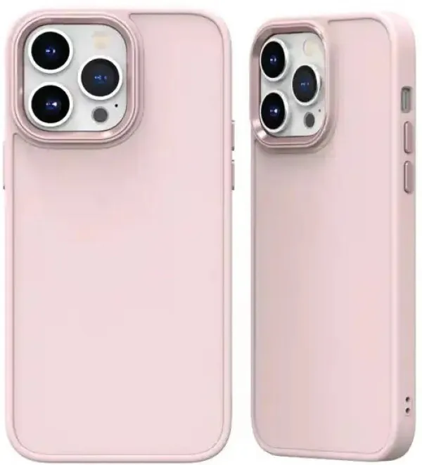 Iphone MCTK41-IPHONE 11 * Futrola UTP Shiny Lens Silicone Rose (169.) Slika 1