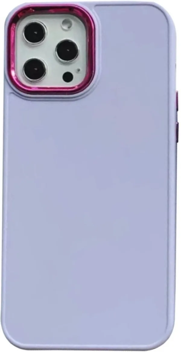 Iphone MCTK41-IPHONE 11 * Futrola UTP Shiny Lens Silicone Purple (169.) Slika 3