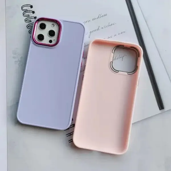 Iphone MCTK41-IPHONE 11 * Futrola UTP Shiny Lens Silicone Purple (169.) Slika 2