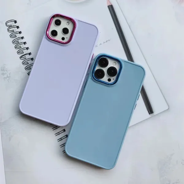 Iphone MCTK41-IPHONE 11 * Futrola UTP Shiny Lens Silicone Purple (169.) Slika 1