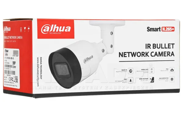 Dahua kamera IPC-HFW1530S-0280B-S6 5MP Bullet mrežna nadzorna kamera Slika 2