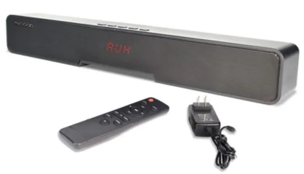 MICROLAB Microlab Onebar02 LED Bluetooth speaker soundbar 2x15W, USB, HDMI, AUX, Optical, Coaxial, black Slika 1